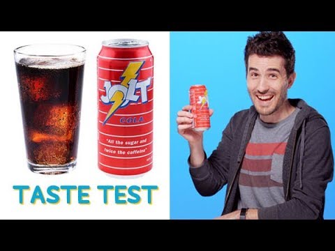 Jolt Cola Taste Test - Jolt Cola Taste Test