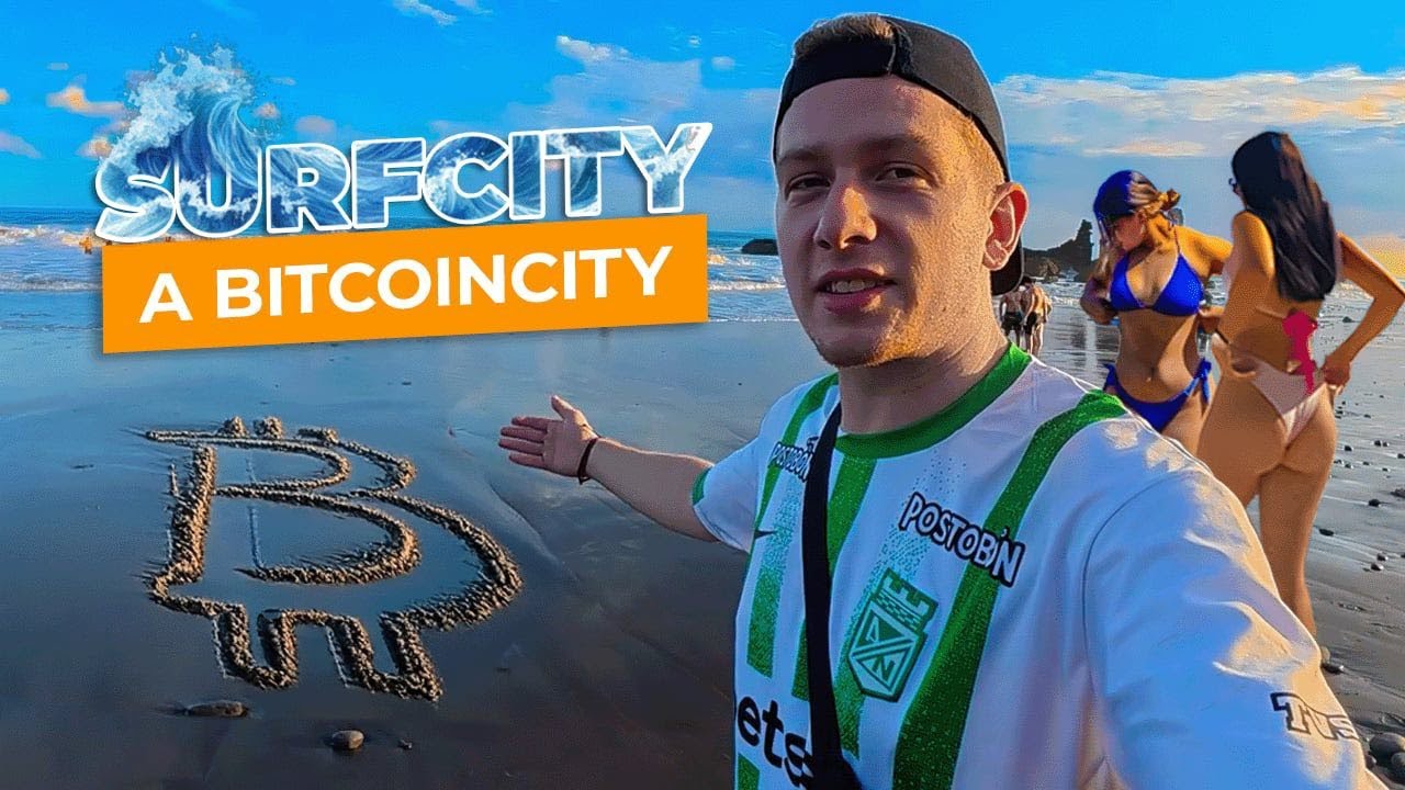 Krásné holky, černý písek a Bitcoin? Takhle vypadá pobřeží El Salvadoru!