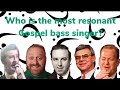 Who has the most resonant Bb1 in gospel music?