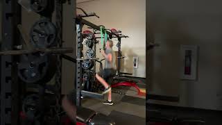 Band Assisted Single Leg Jumps