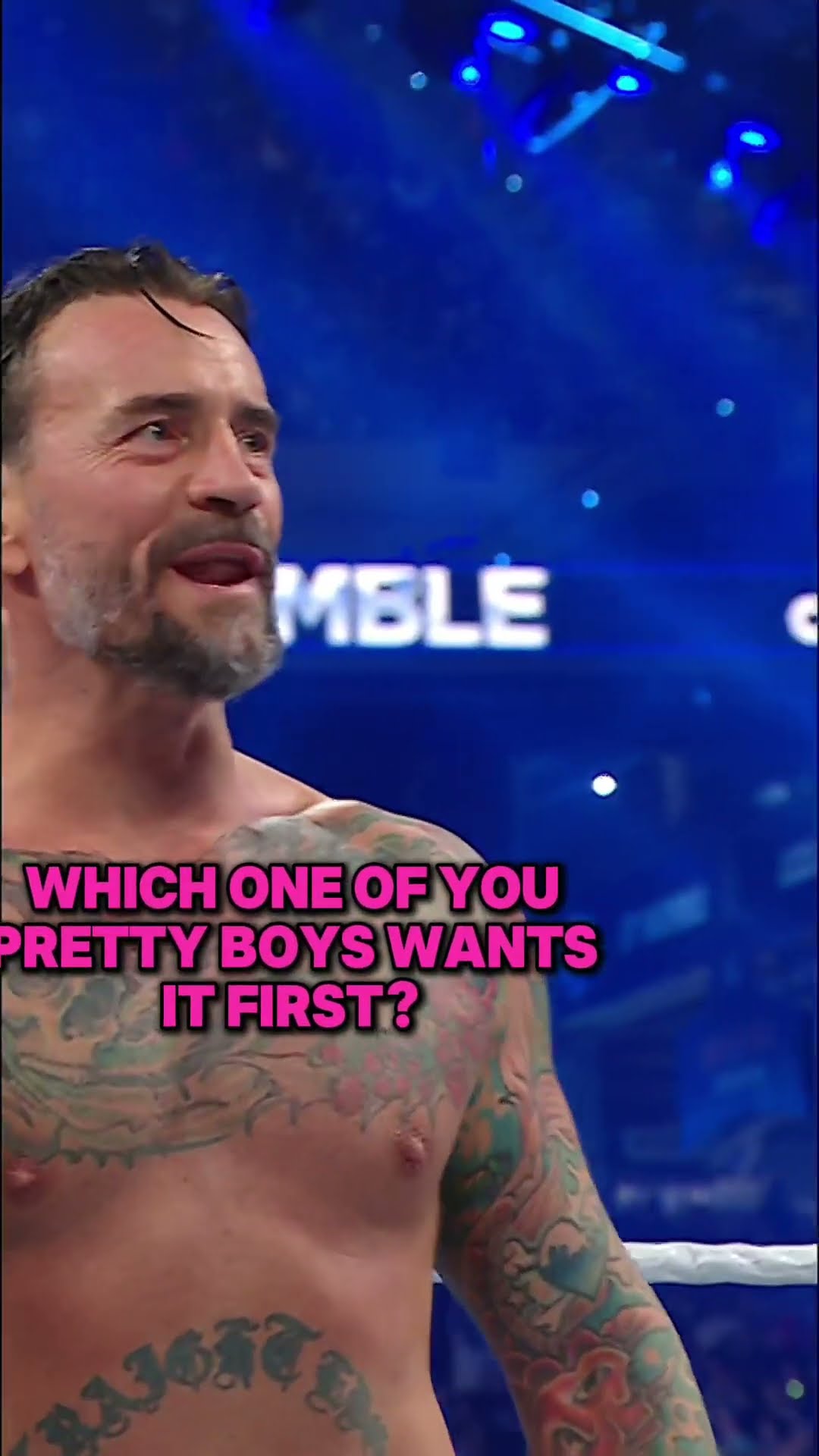 John Cena's reaction ? (via @WWE/TT)
