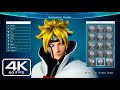 Jump Force - How To Create Adult Boruto (4K 60fps) Gameplay