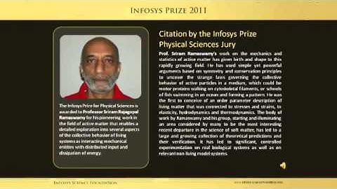 Infosys Prize 2011- Physical Sciences Winner