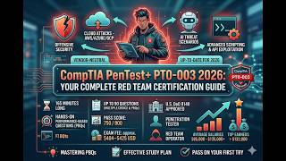 CompTIA PenTest+ PT0-003 2026: Your Complete Red Team Certification Guide