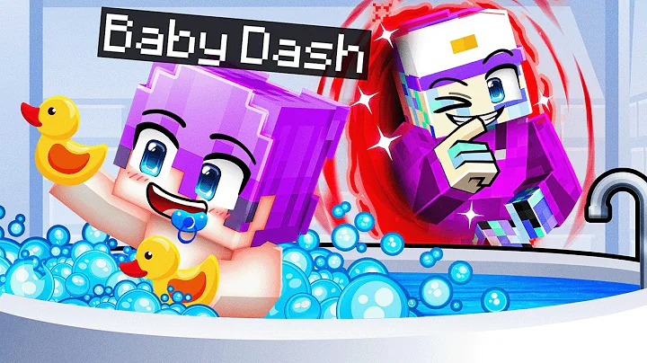 Using PORTAL MOD to SPY on BABY DASH in Minecraft!