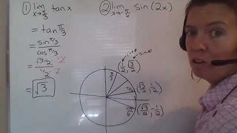 Limits of trig functions part 1