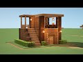 Minecraft - How to Build Starter Wooden House