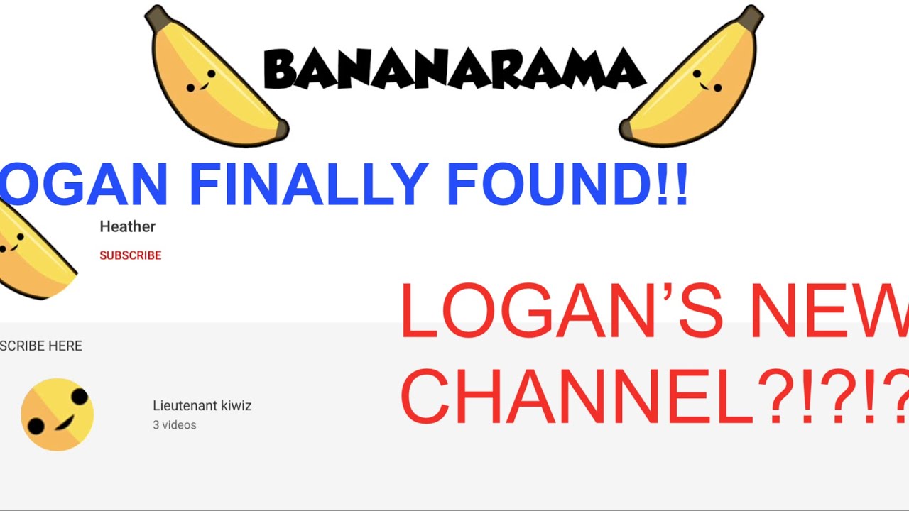 Logan Channel Logan Officially Found! Logan’s new channel confirmed! - YouTube