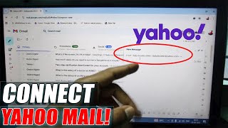how to connect yahoo mail in gmail on windows?