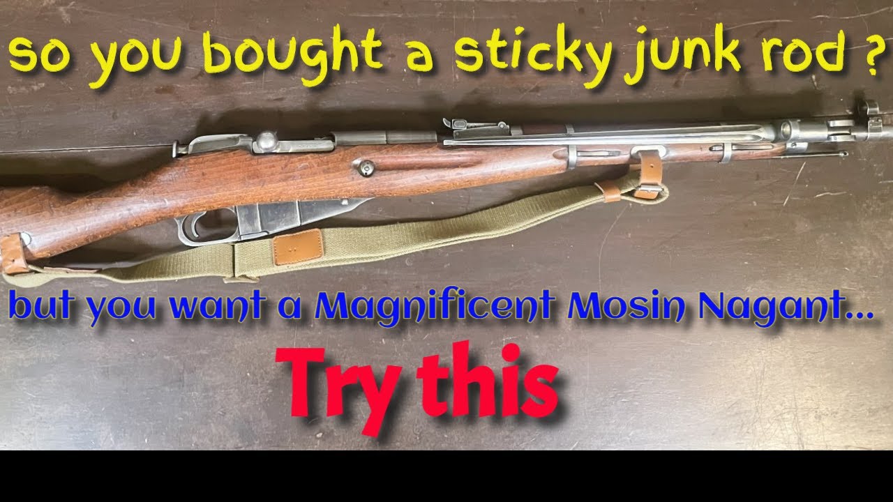 Идеи по устранению неисправности заедающего затвора винтовки Мосин-Наган.
