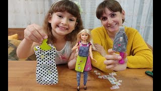 BARBİE EMOJİ STYLE. MODA AKSESUAR ATÖLYESİ  BARBİEYE ELBİSELERİNE