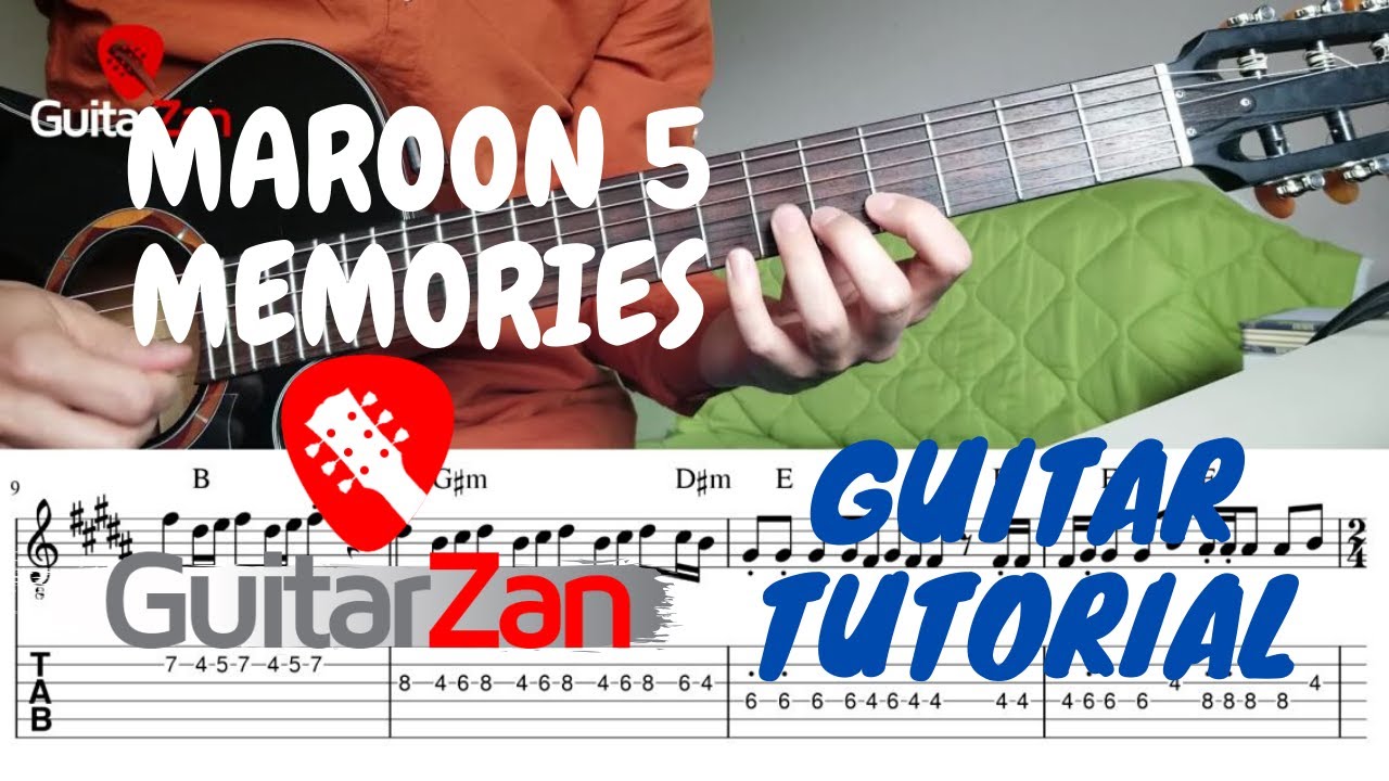 memories-maroon-5-easy-guitar-tutorial-guitar-lesson-how-to-play