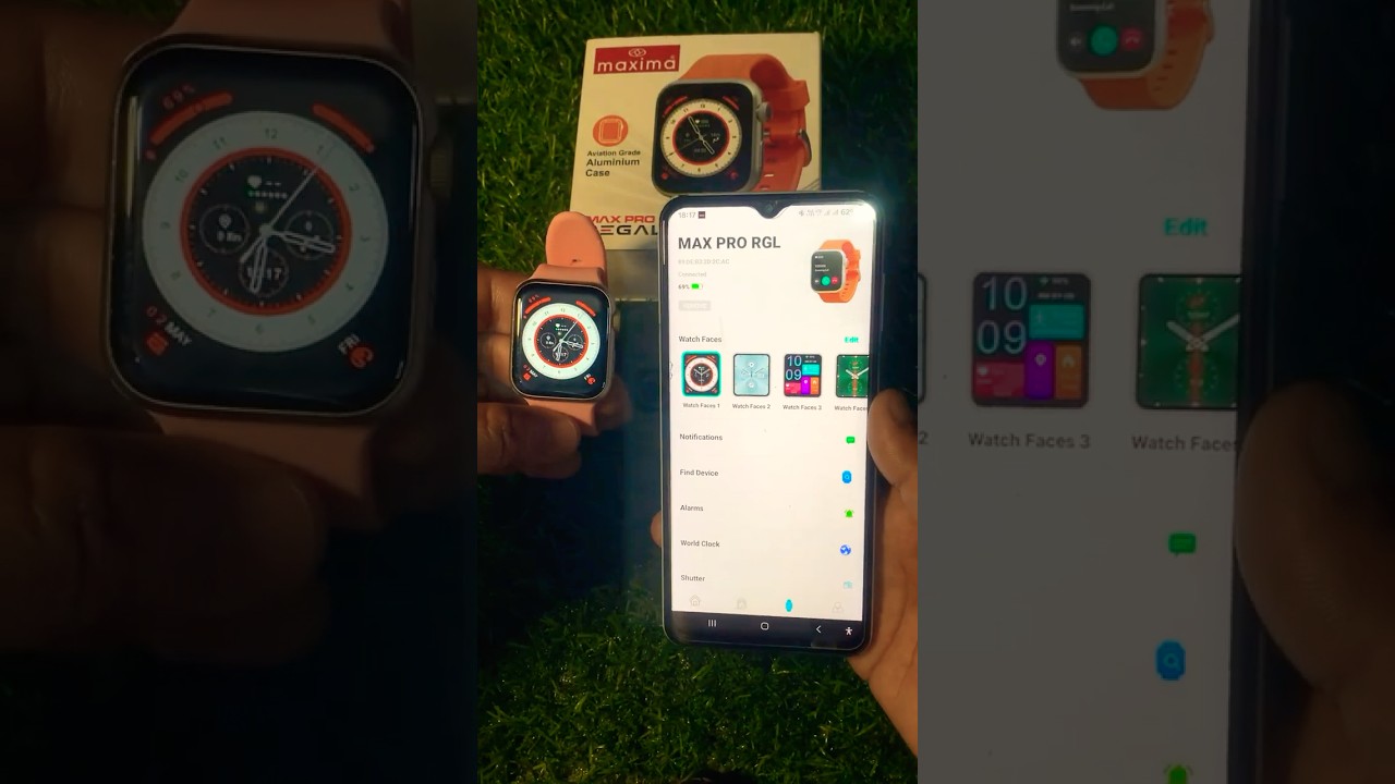 How to connect maxima max pro smart watch | Maxima smartwatch max pro connect to phone 