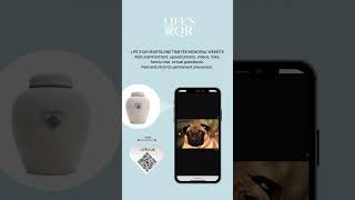 Introducing Our New Life's QR Heart for Urns and Smaller Memorials