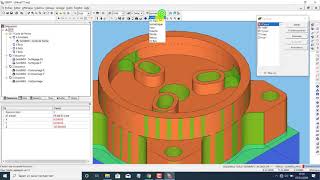 EspritCam-Tutorial#2Getting started Milling operations- Machine 3 Axis-on a simple part 1