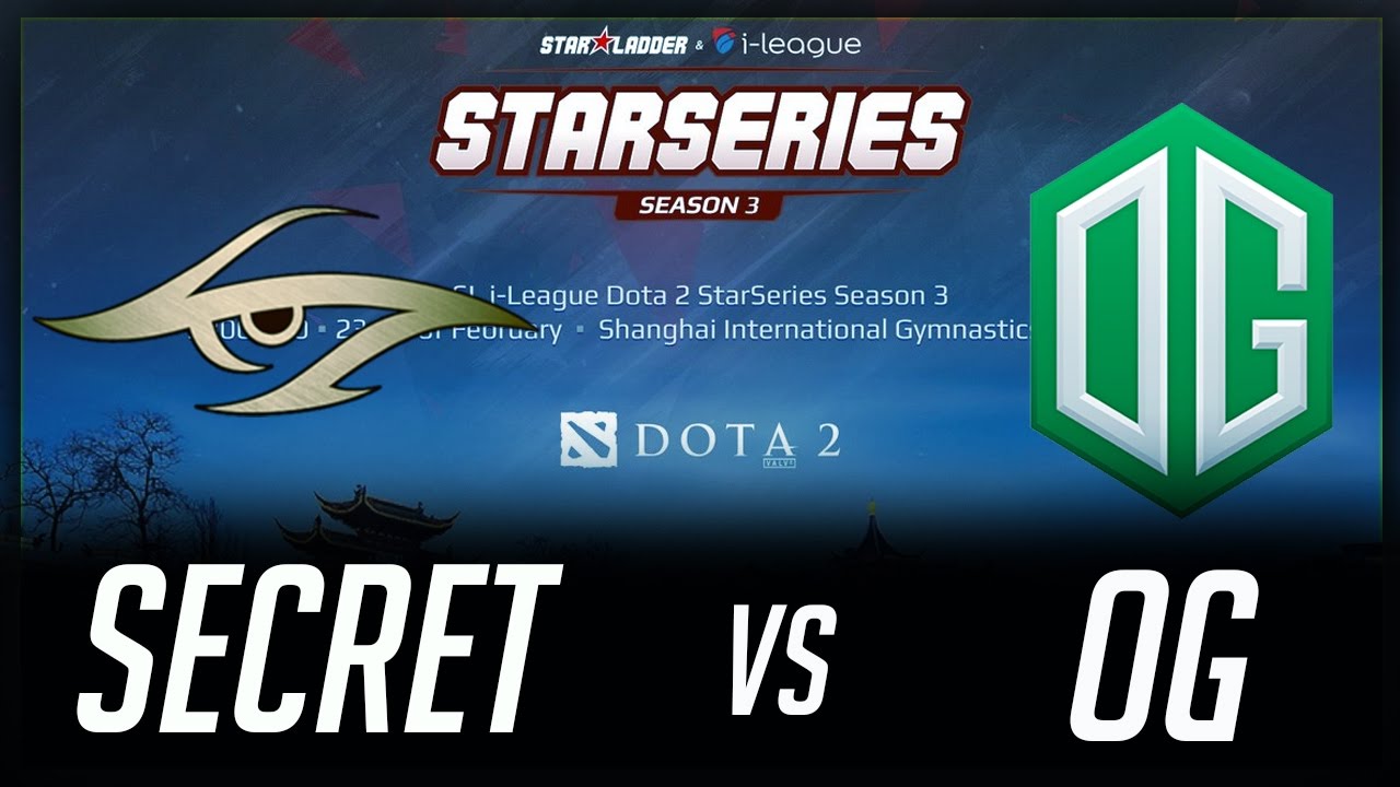 Secret vs OG Starladder i-League 2017 Lan Highlights Dota 2