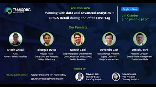 Webinar on using data and advanced analytics in retail and CPG to win during and after Covid-19