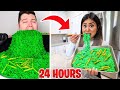 I only ate like famous Mukbangers for 24 Hours straight!!! **Bad Idea**