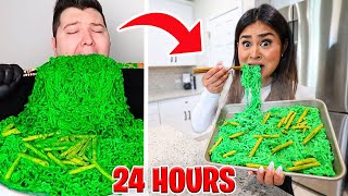 I only ate like famous Mukbangers for 24 Hours straight!!! **Bad Idea**