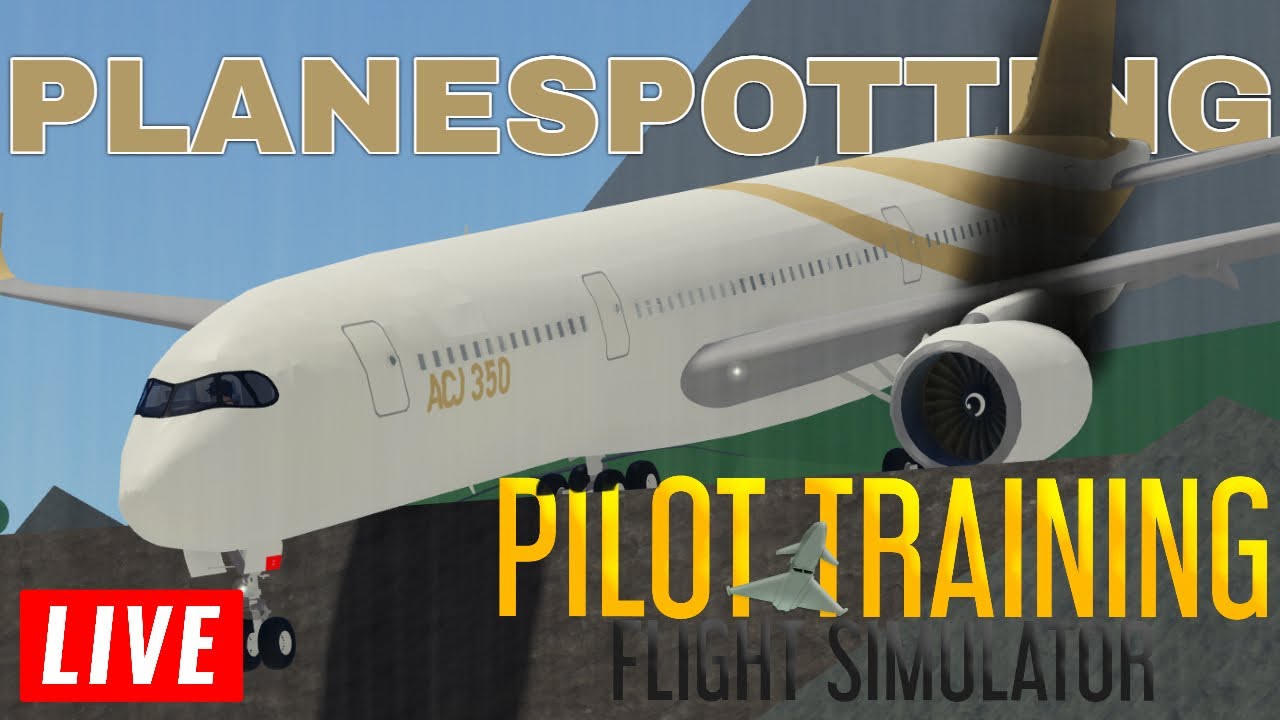 PLANESPOTTING IN ROBLOX PTFS! YOU CAN JOIN TOO! | #ptfs | R1zzM4n ✈️🔴