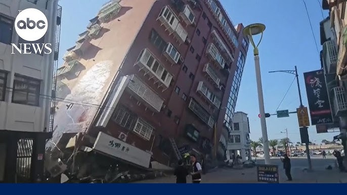 Powerful Earthquake Strikes Taiwan