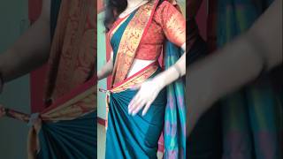 How to drape cotton silk saree//#saree#sareelove#sareelover#sareeindia#sareefashion#sar#shortvideo