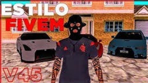 FINALMENTE!! SAIU DATA MODIFICADA ESTILO FIVEM V45 (Sem Bug de Render) P/SAMP LAUNCHER 📥❤