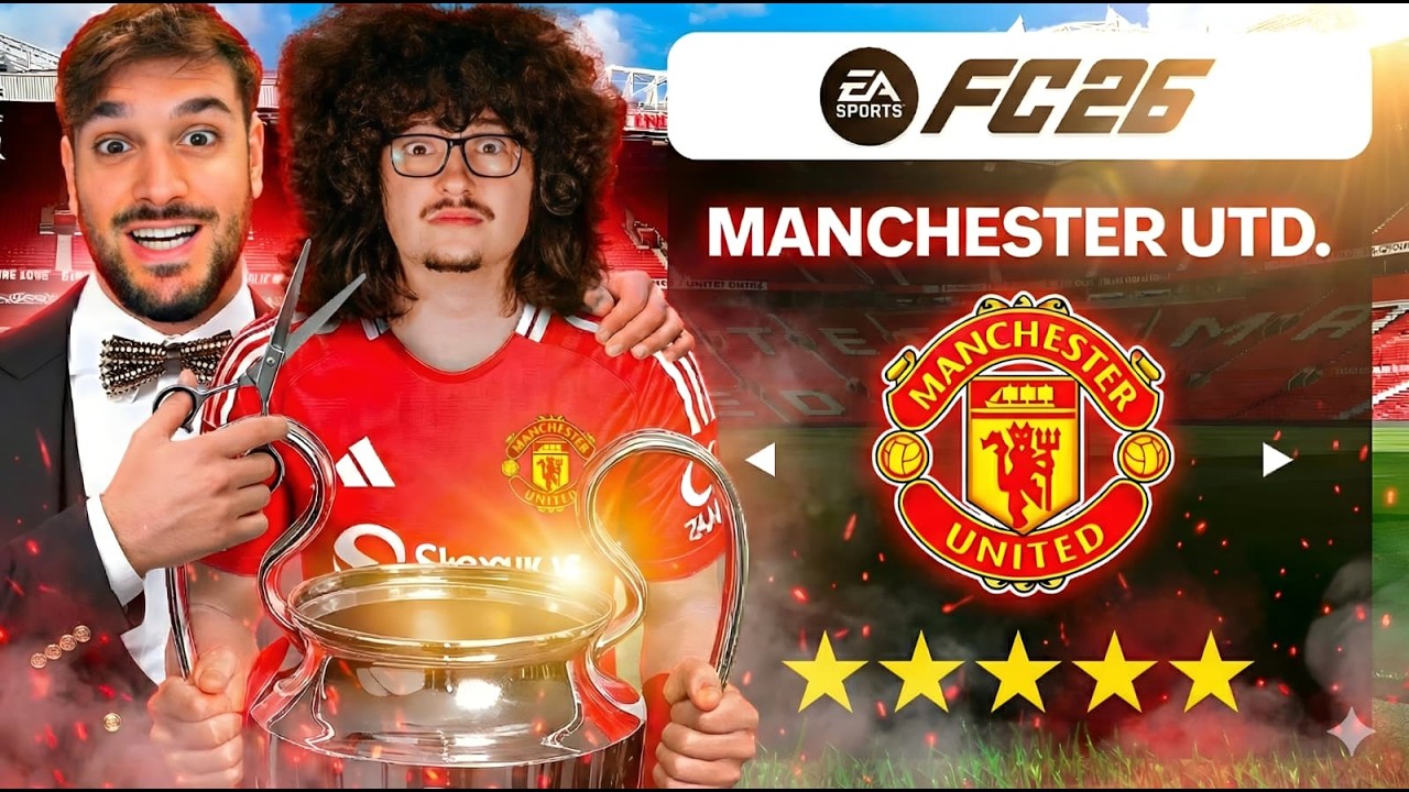 ¡Salvé al MANCHESTER UNITED del desastre para que por fin se CORTE EL PELO!