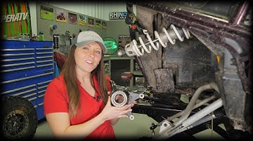 How to check/change/replace wheel bearings on Polaris RZR | Maintenance Matters | SuperATV