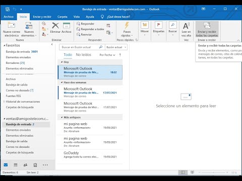 Como configurar un correo POP3 de Godaddy en Outlook