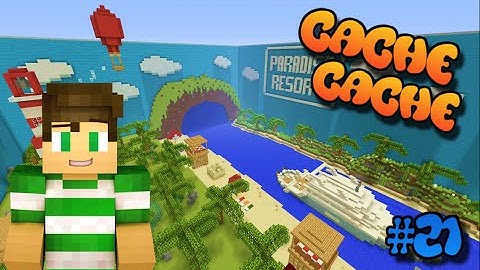 CACHE CACHE SUR MINECRAFT ! MAP PLAGE ! EPISODE 21 !