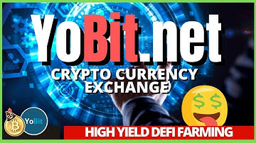 ✅1300% APY Farming on Yobit Exhange for YOFARM tokens!