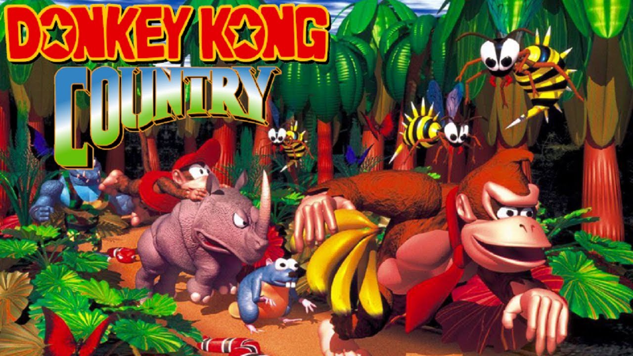 Donkey Kong Country - Full Game 101% Walkthrough 