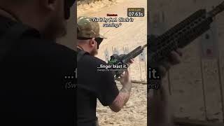 Jammed AR-15… BLINDFOLDED 😳 Jammed AR-15… BLINDFOLDED 😳