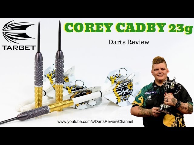 Target Corey Cadby 23g darts review - YouTube