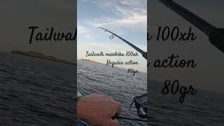 TAILWALK MANBIKA 100Xh #shorejigging #mancing #shimano #stradic #fishinggreece #psarema #rockfishing
