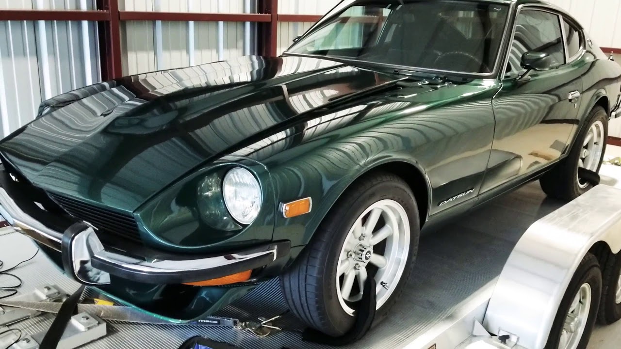 1973 240z Painted Viper Dark Green Pearl, PPG 47743 YouTube