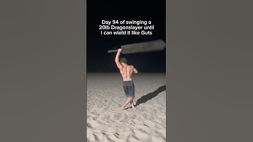 Day 94 of swinging a 20lb Dragonslayer #shorts