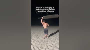 Day 94 of swinging a 20lb Dragonslayer #shorts