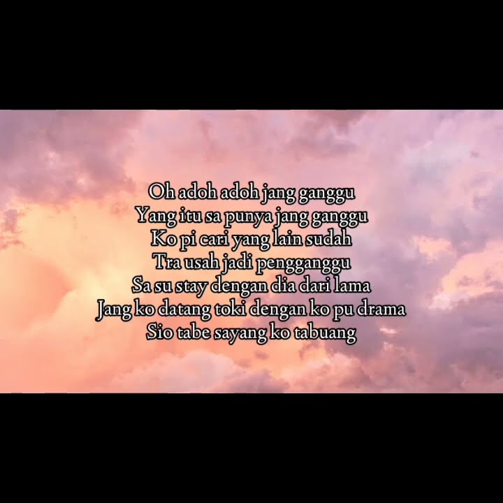 jang ganggu lirik