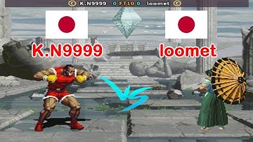 SNK vs. Capcom - SVC Chaos Super Plus - K.N9999 vs loomet FT10