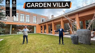 Обзор современного дома "под тапочки" Garden Villa 800 м2 с интерьером контемпорари на Рублевке