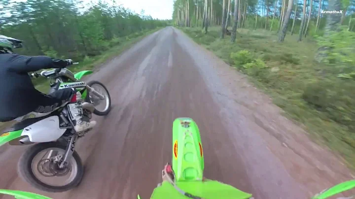 KX500 vs KX250 - PRT 2 & LONG STRAIGHT