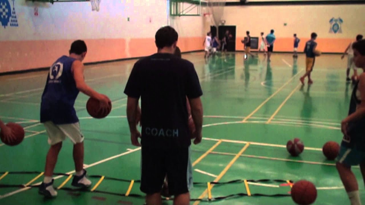 12 Campus JGBasket. Dribling y coordinación en ladder