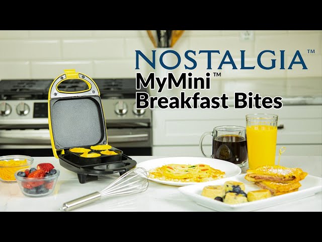 Nostalgia MyMini Personal Breakfast Bites Maker 