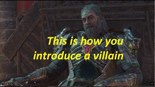 This is how you introduce a villain - BG3