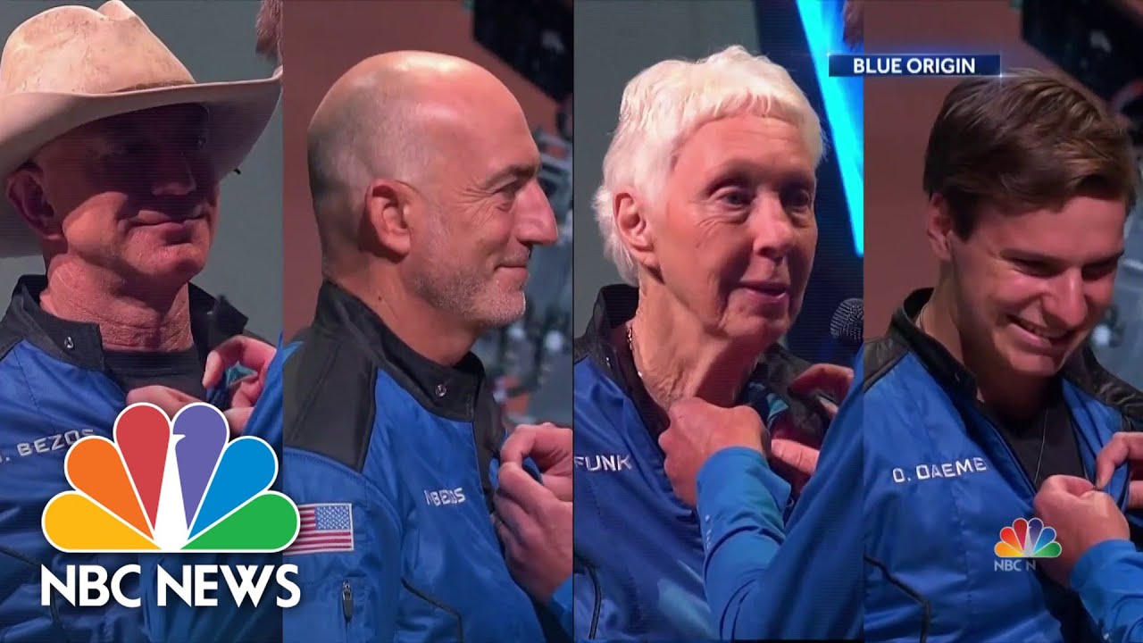 Jeff Bezos Makes History With All-Civilian Spaceflight