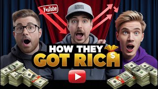 How MrBeast, PewDiePie & Mark Rober Got RICH – YouTube Millionaire Secrets!