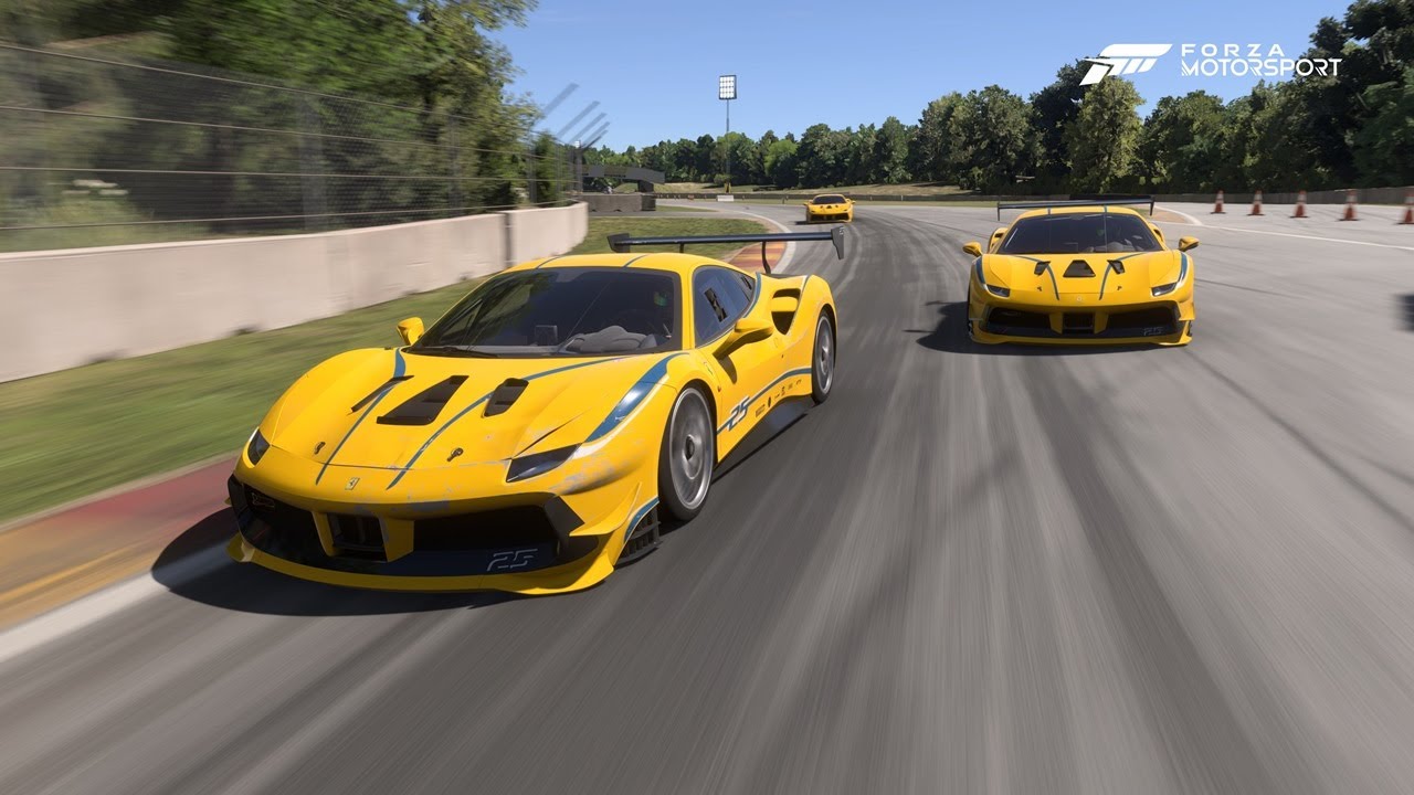 Running Down P1 - Ferrari 488 Challenge - YouTube