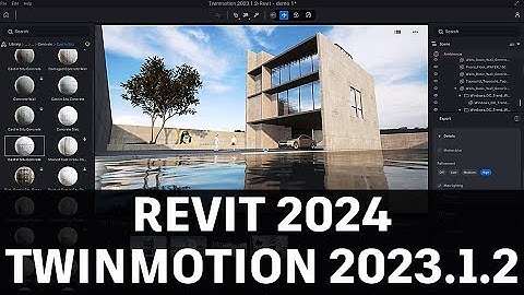 Revit 2024 to Twinmotion 2023.1.2